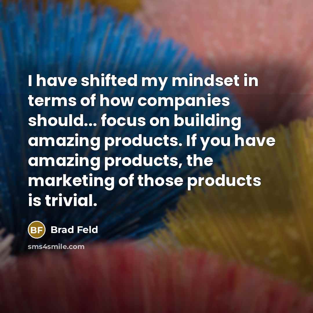 “I have shifted my mindset in terms of how companies…” quote by Brad Feld