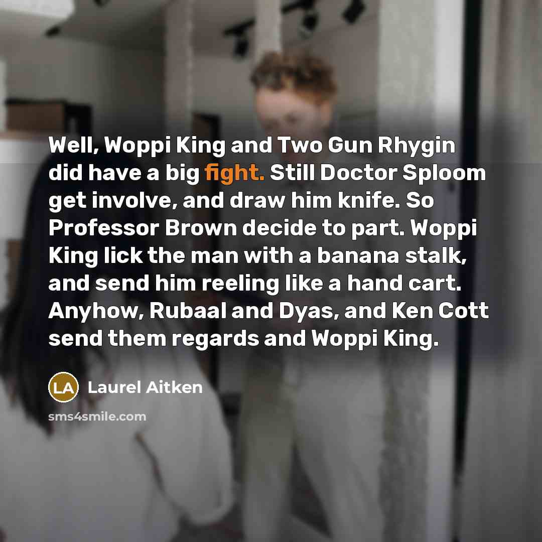 “Well, Woppi King and Two Gun Rhygin did have a…” quote by Laurel Aitken
