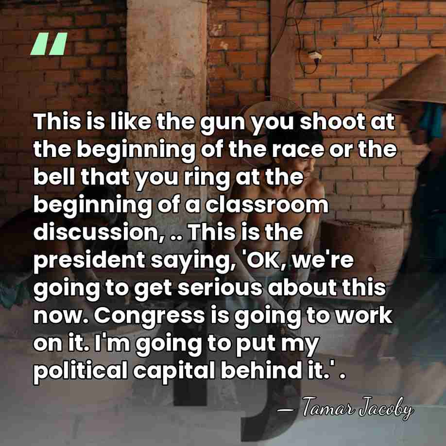 This is like the gun you shoot at the beginning of the&hellip; - Tamar Jacoby