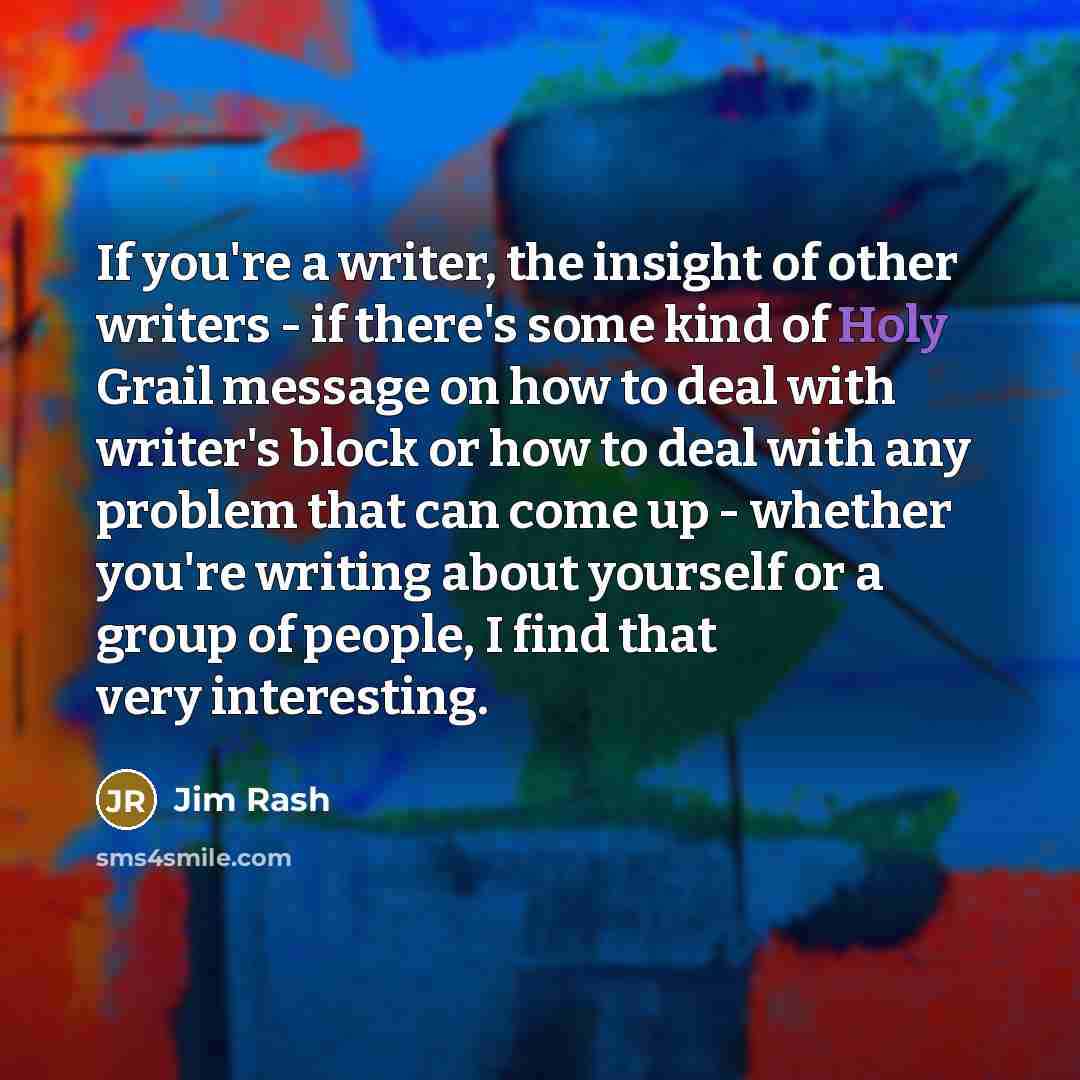 “If you're a writer, the insight of other writers -…” quote by Jim Rash