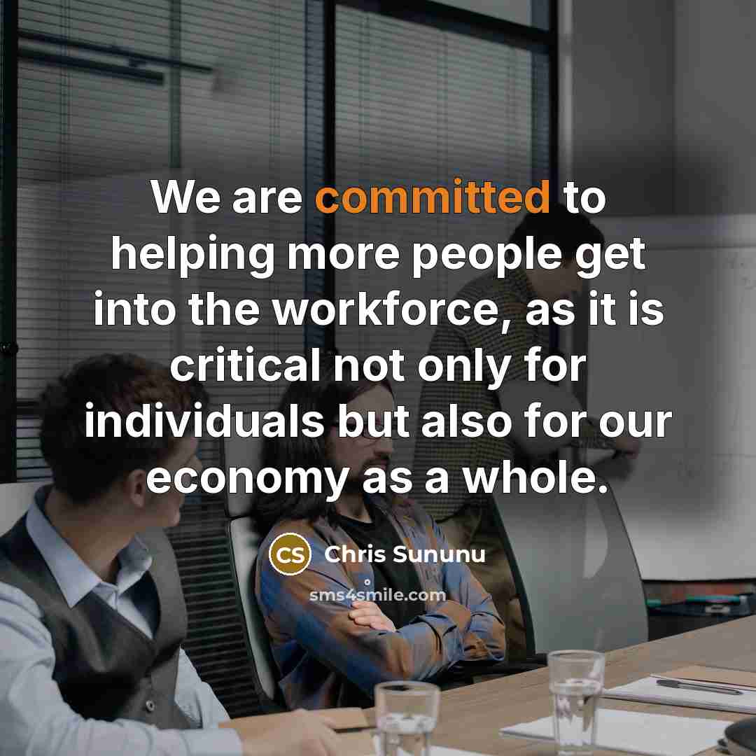 “We are committed to helping more people get into the…” quote by Chris Sununu