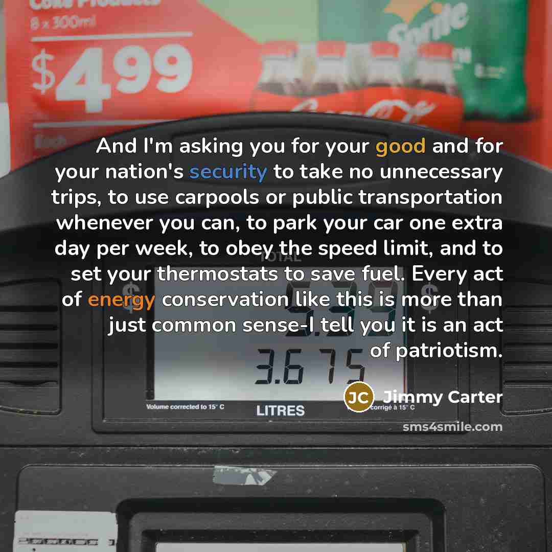 “And I'm asking you for your good and for your…” quote by Jimmy Carter