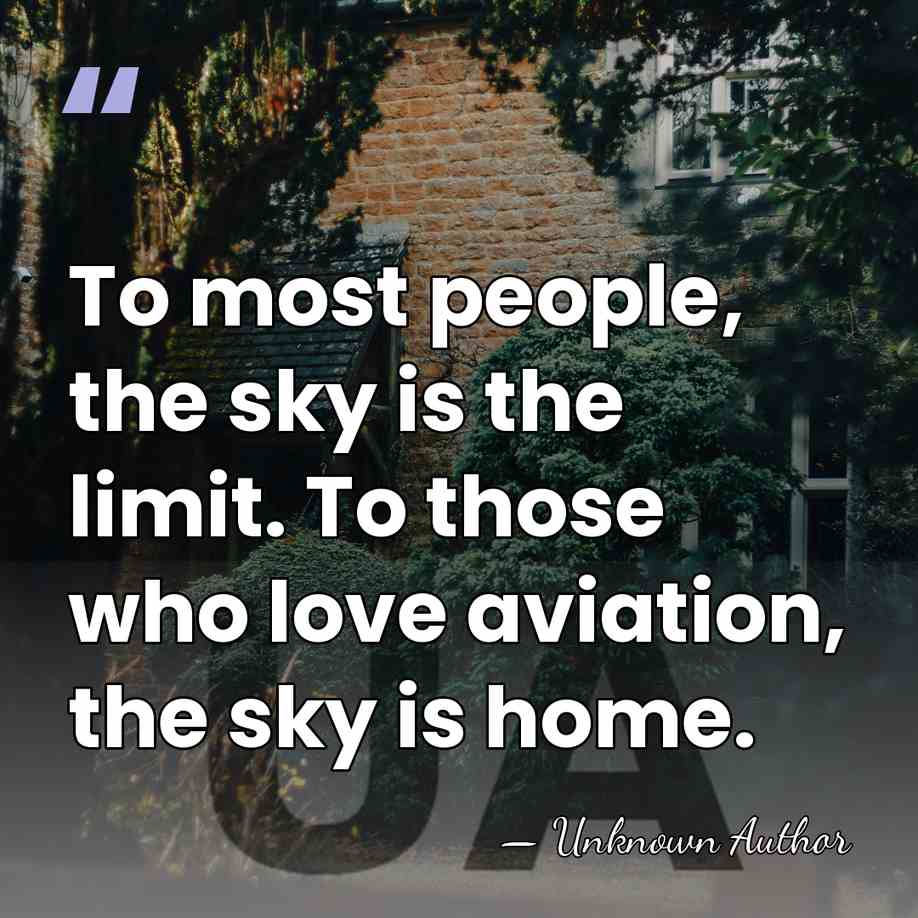 To most people, the sky is the limit. To those who love&hellip; - Jerry Crawford
