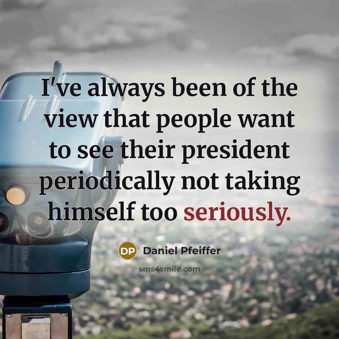“I've always been of the view that people want to…” quote by Daniel Pfeiffer