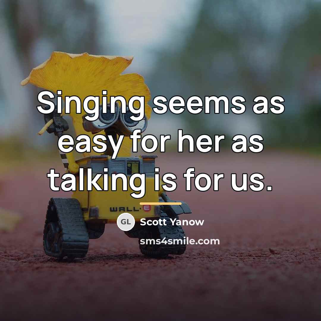 “Singing seems as easy for her as talking is for…” quote by Scott Yanow