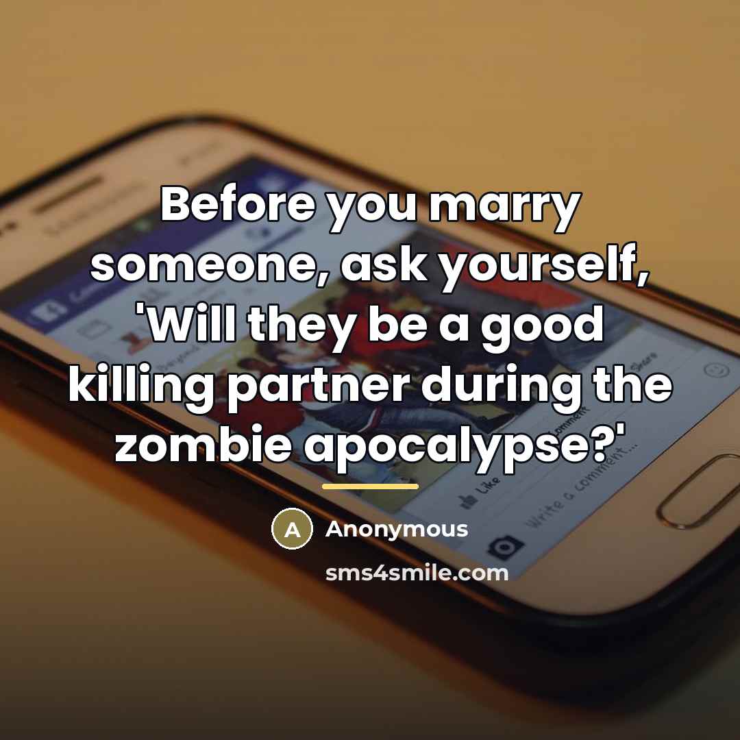 “Before you marry someone, ask yourself, 'Will they be a…” quote by Anonymous