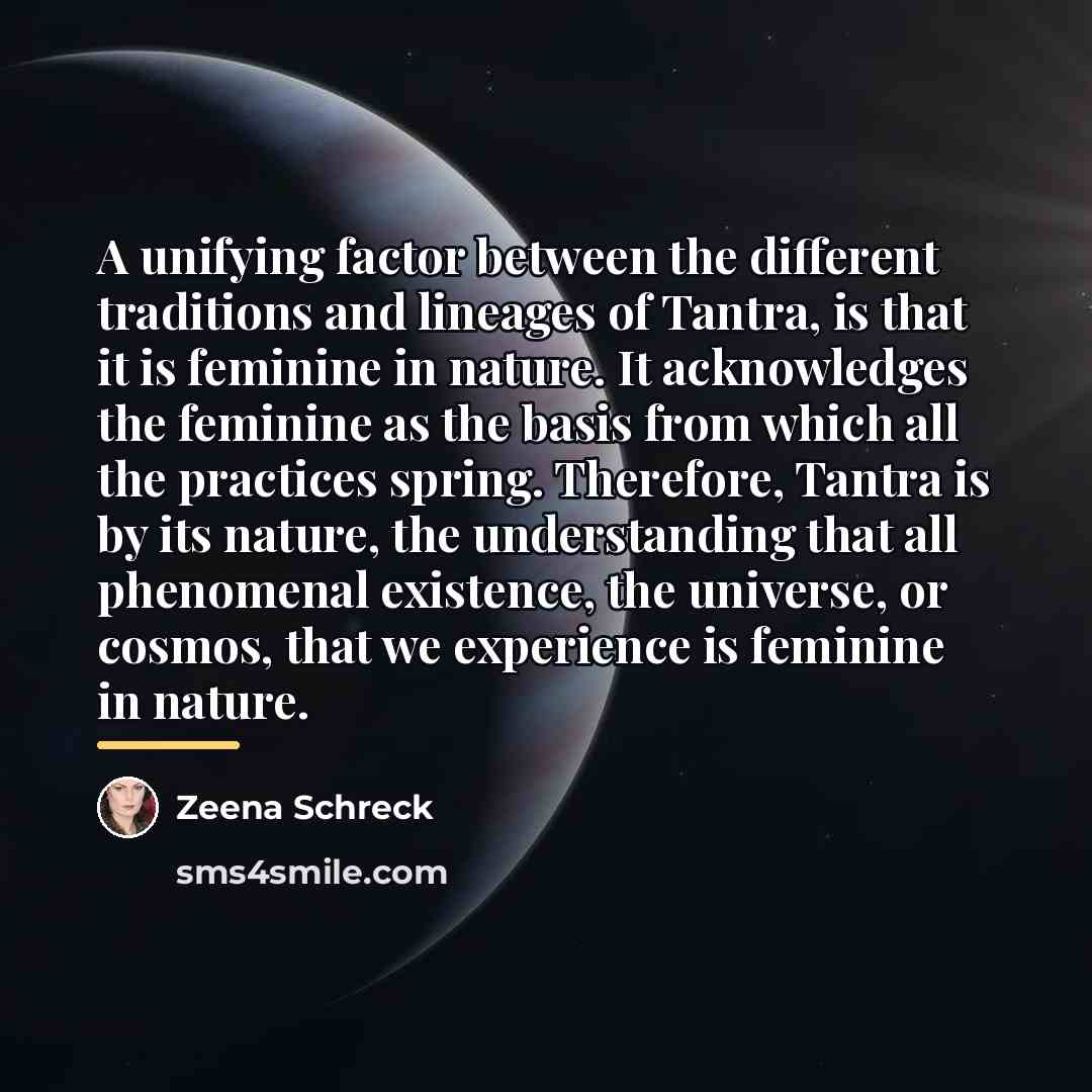 “A unifying factor between the different traditions and lineages of…” quote by Zeena Schreck