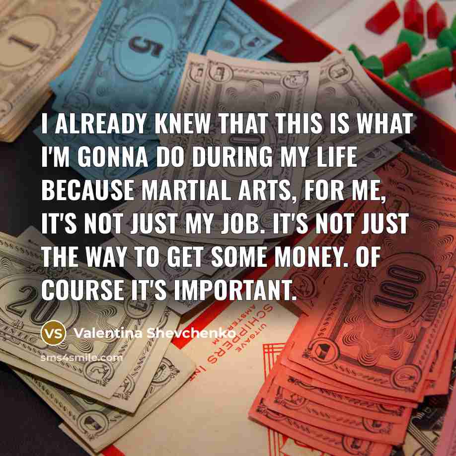 “I already knew that this is what I'm gonna do…” quote by Valentina Shevchenko
