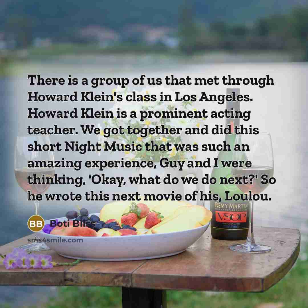 “There is a group of us that met through Howard…” quote by Boti Bliss