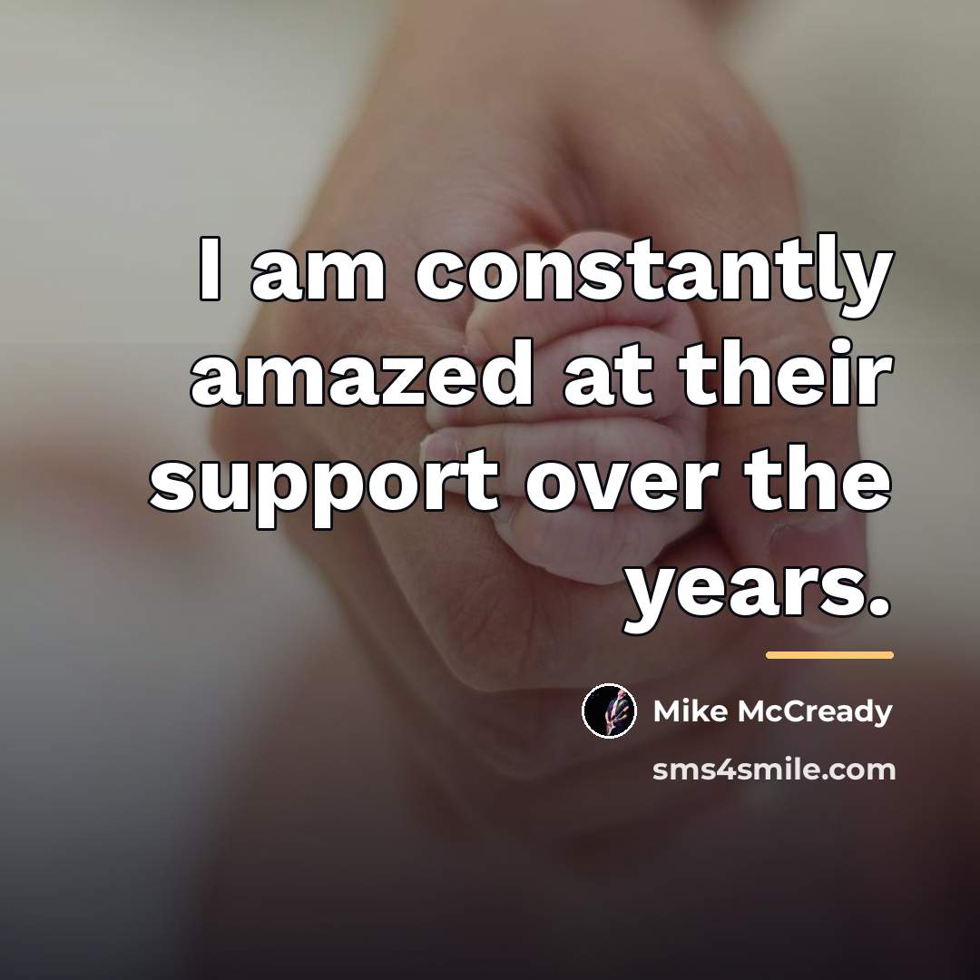 “I am constantly amazed at their support over the years.…” quote by Mike McCready