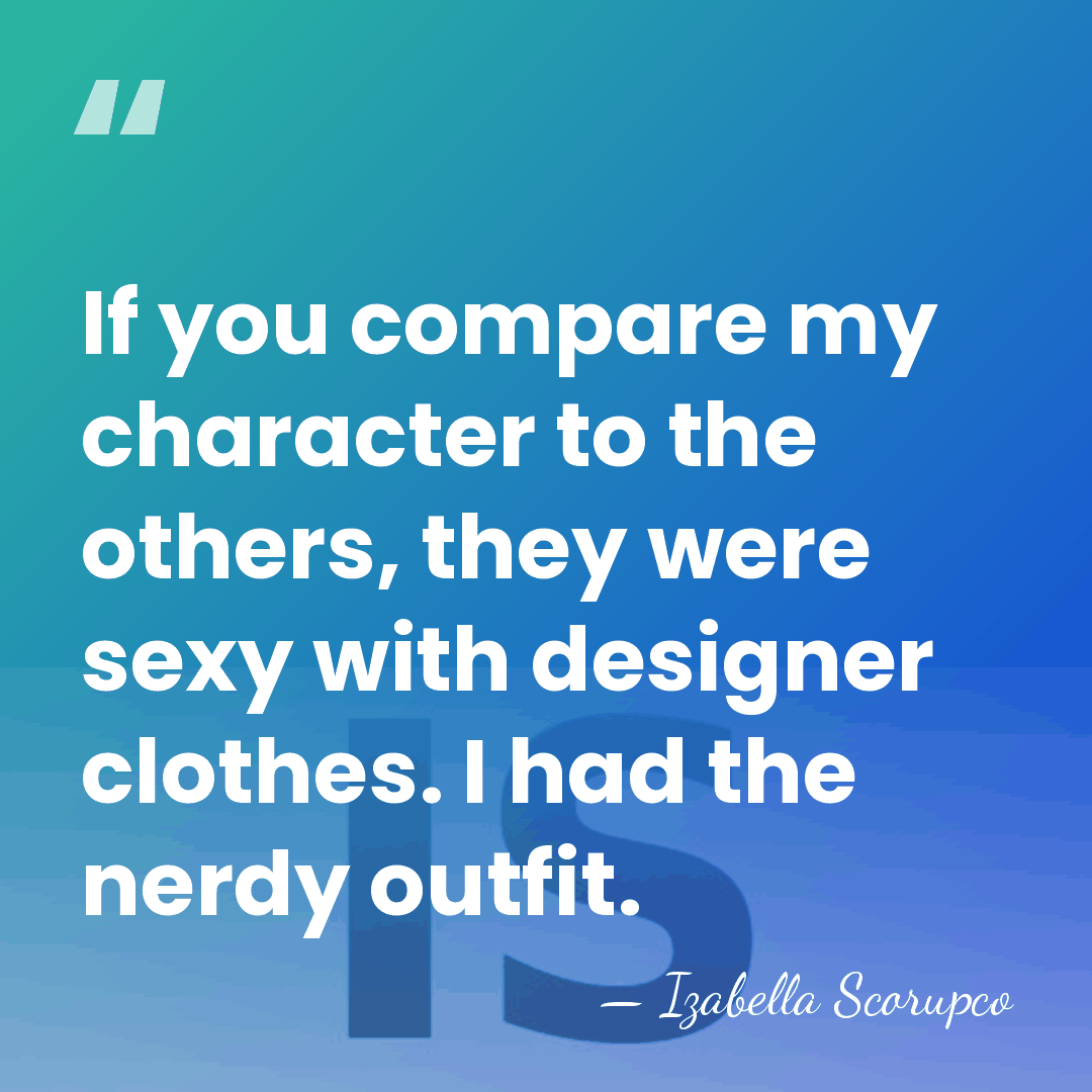 If you compare my character to the others, they were sexy with&hellip; - Izabella Scorupco