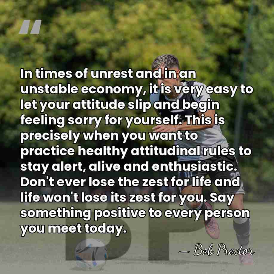 In times of unrest and in an unstable economy, it is very&hellip; - Bob Proctor
