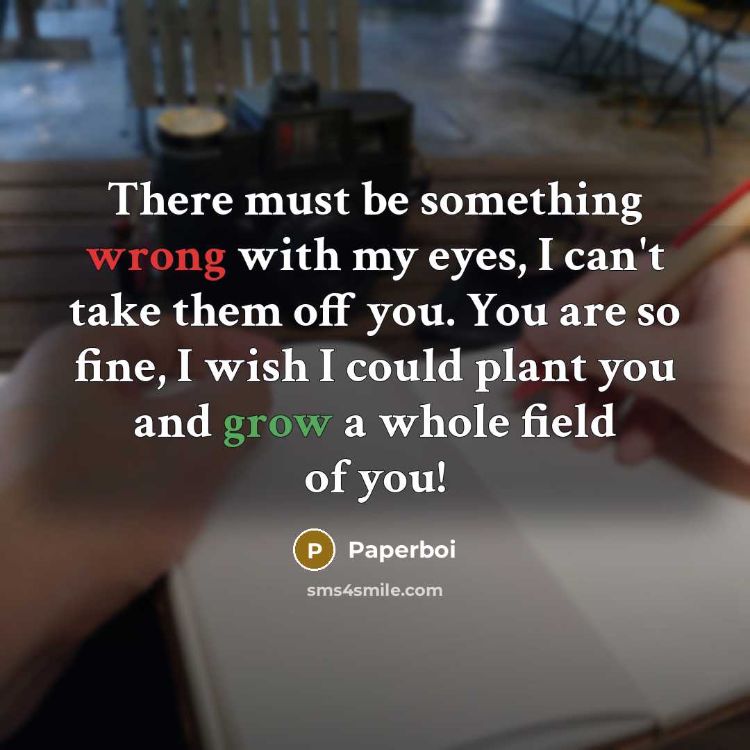 “There must be something wrong with my eyes, I can't…” quote by Paperboi