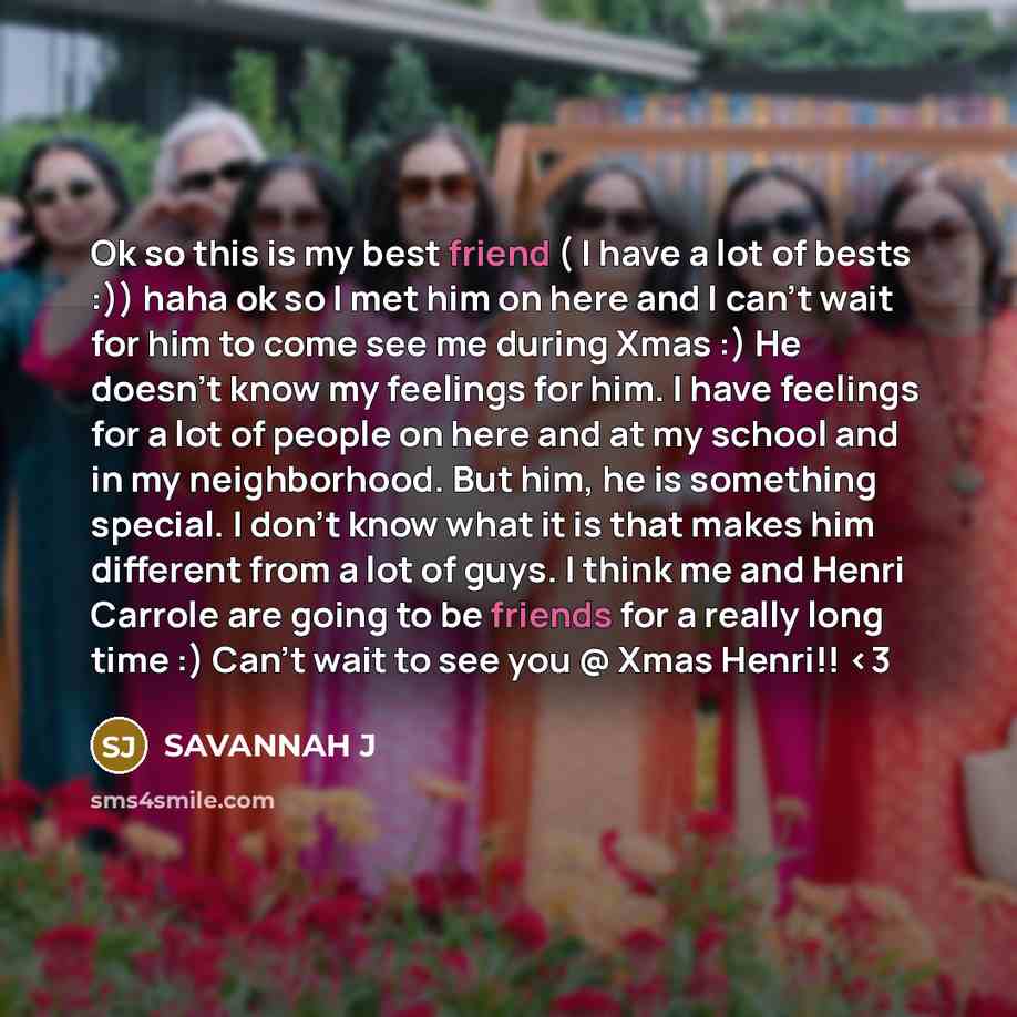 “Ok so this is my best friend ( I have…” quote by Savannah J