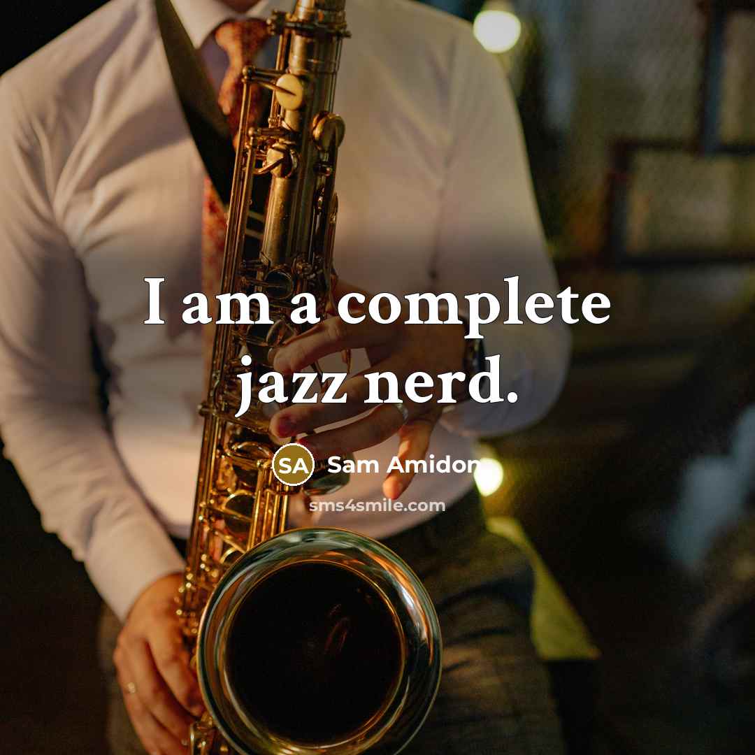 “I am a complete jazz nerd.” quote by Sam Amidon