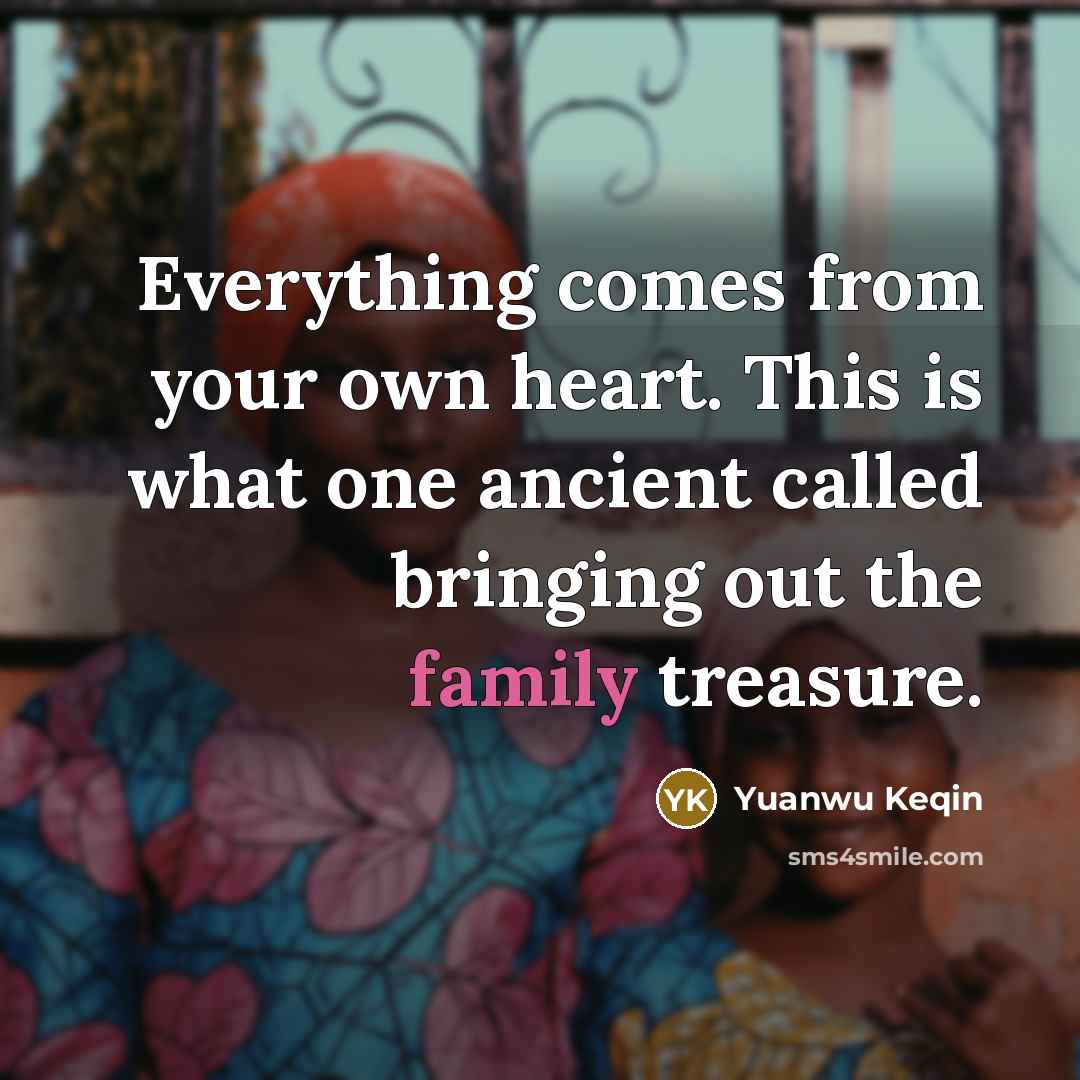 “Everything comes from your own heart. This is what one…” quote by Yuanwu Keqin