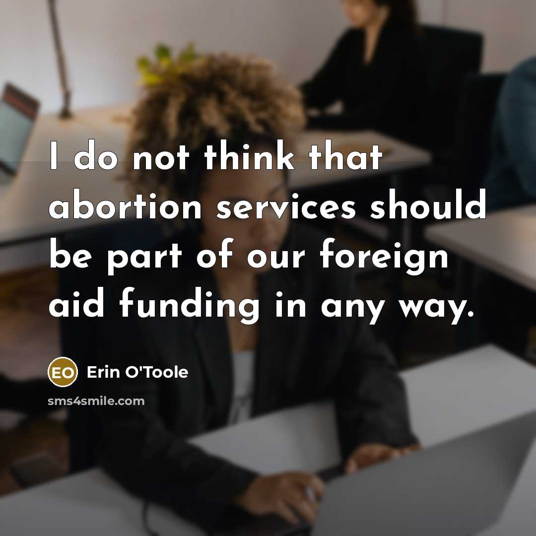“I do not think that abortion services should be part…” quote by Erin O'Toole