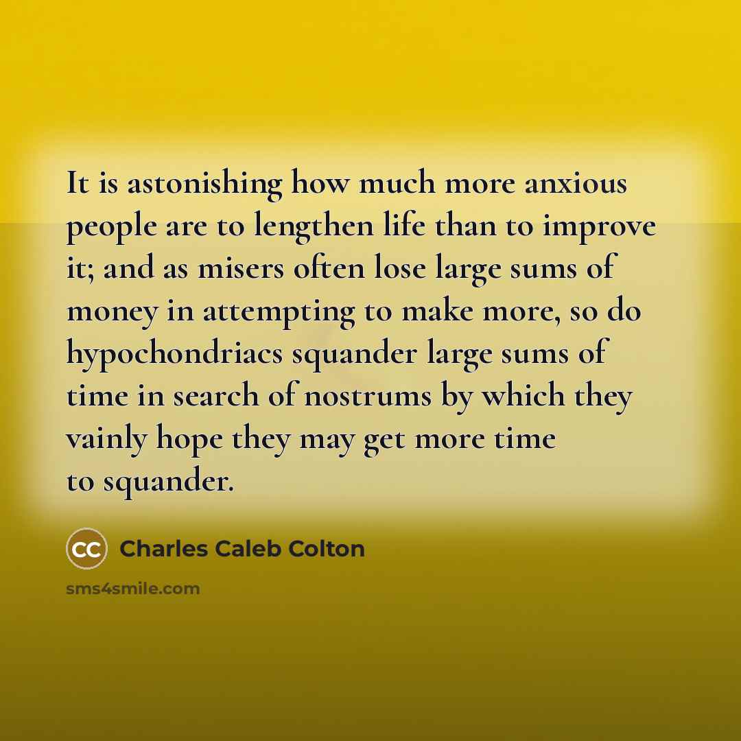 “It is astonishing how much more anxious people are to…” quote by Charles Caleb Colton
