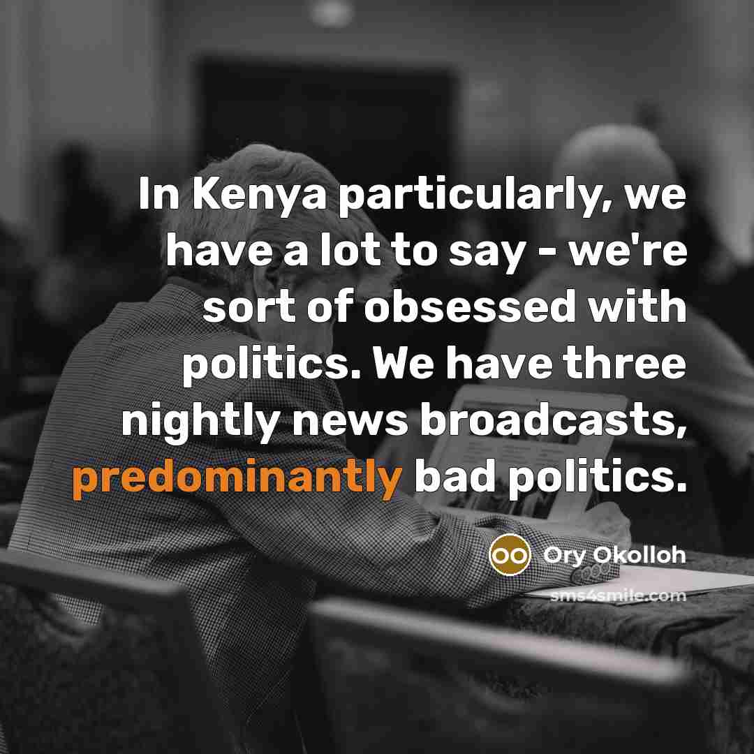 “In Kenya particularly, we have a lot to say -…” quote by Ory Okolloh