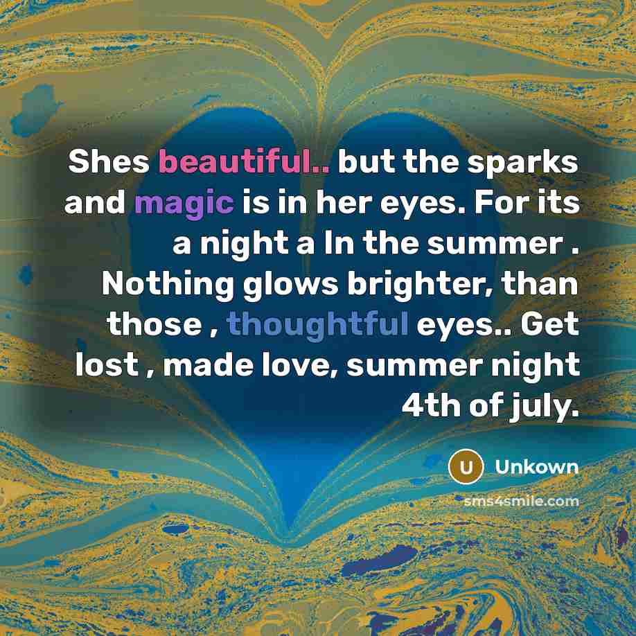 “Shes beautiful.. but the sparks and magic is in her…” quote by Unkown