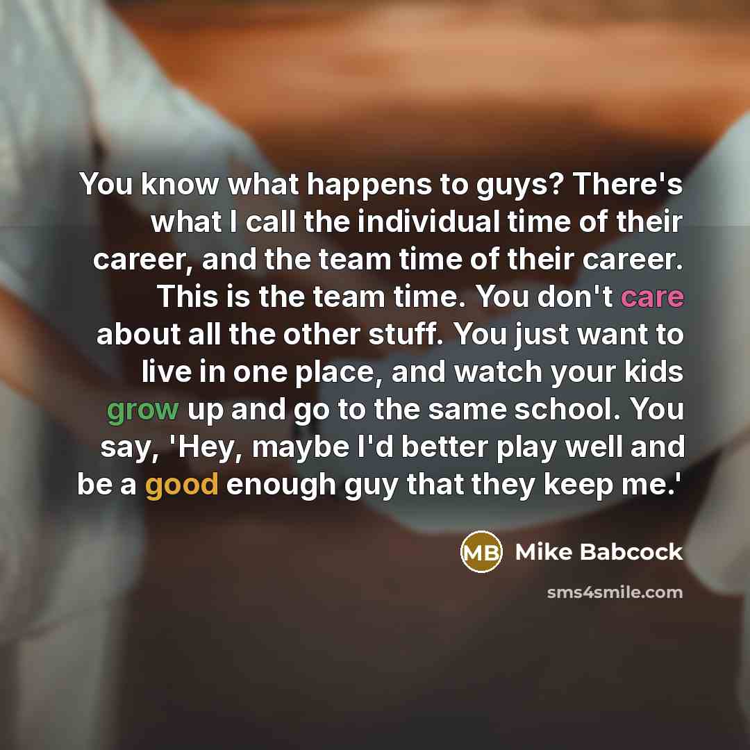 “You know what happens to guys? There's what I call…” quote by Mike Babcock