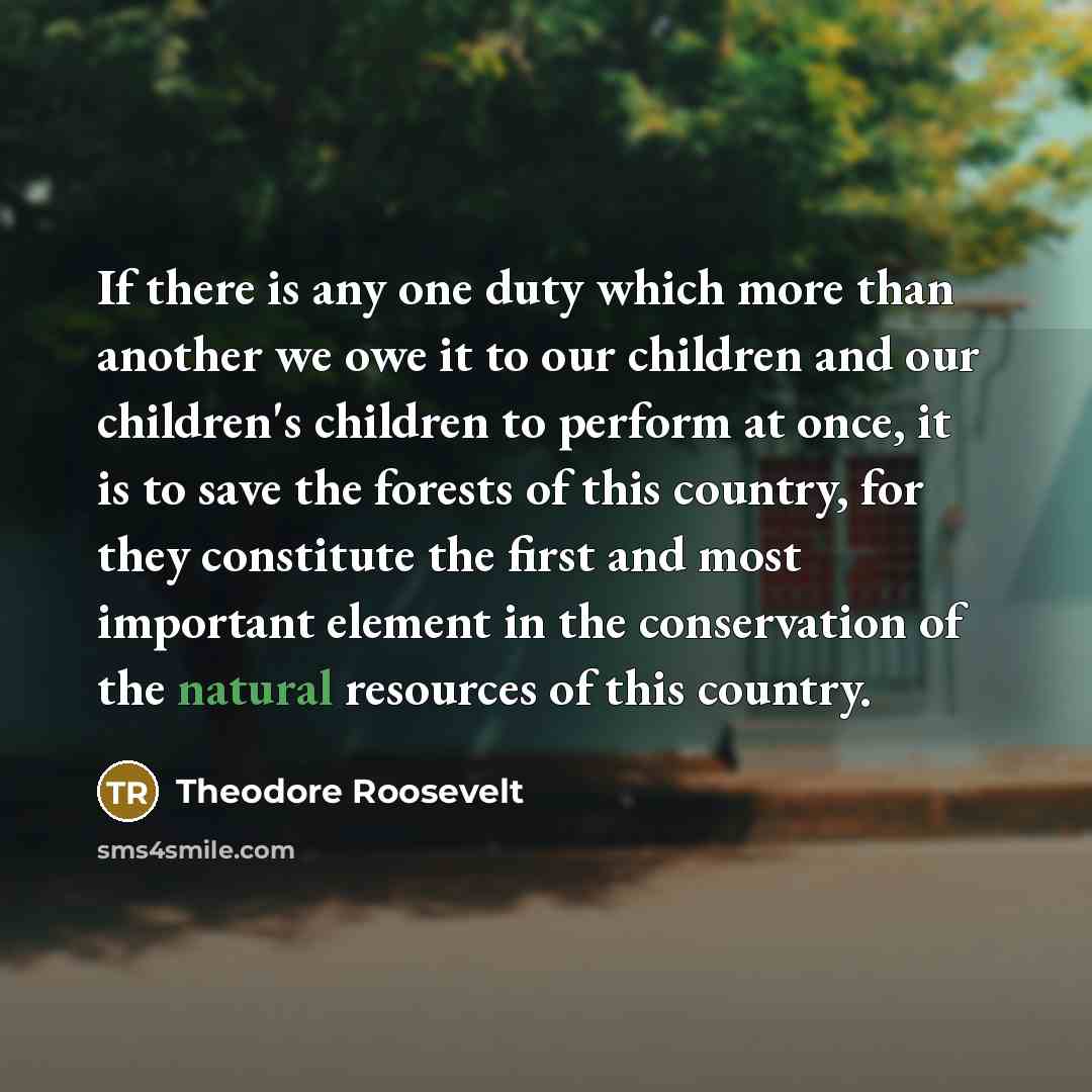“If there is any one duty which more than another…” quote by Theodore Roosevelt