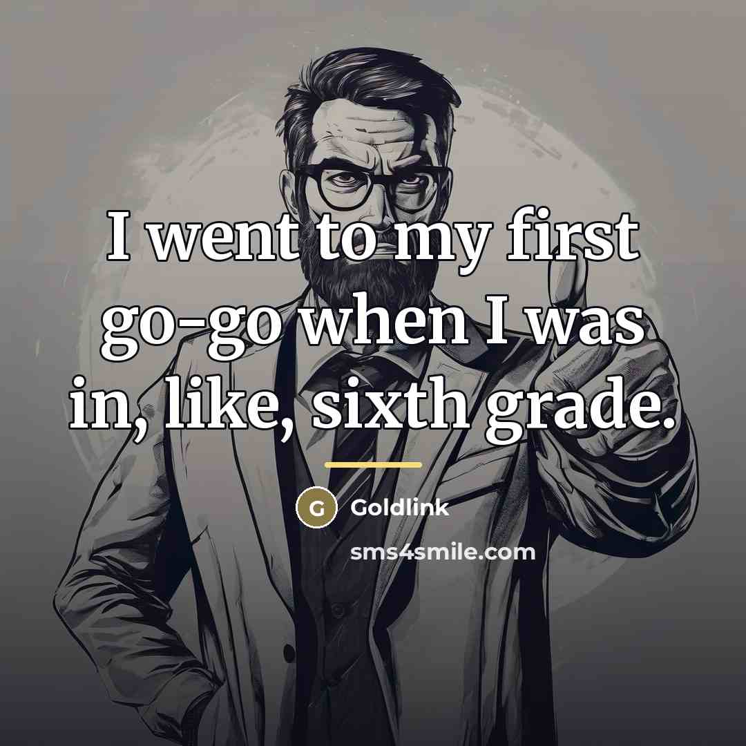 “I went to my first go-go when I was in,…” quote by Goldlink