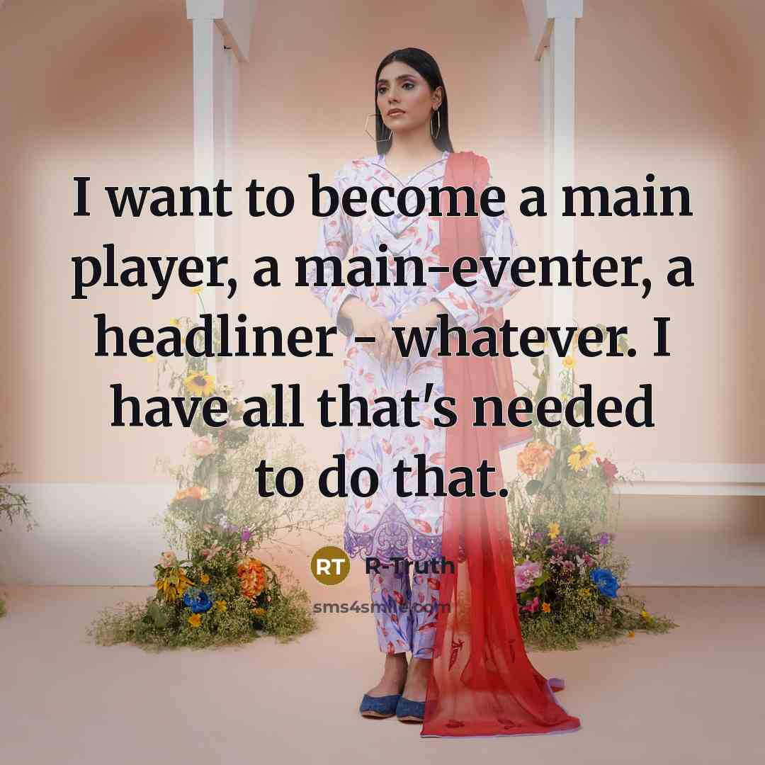 “I want to become a main player, a main-eventer, a…” quote by R-Truth