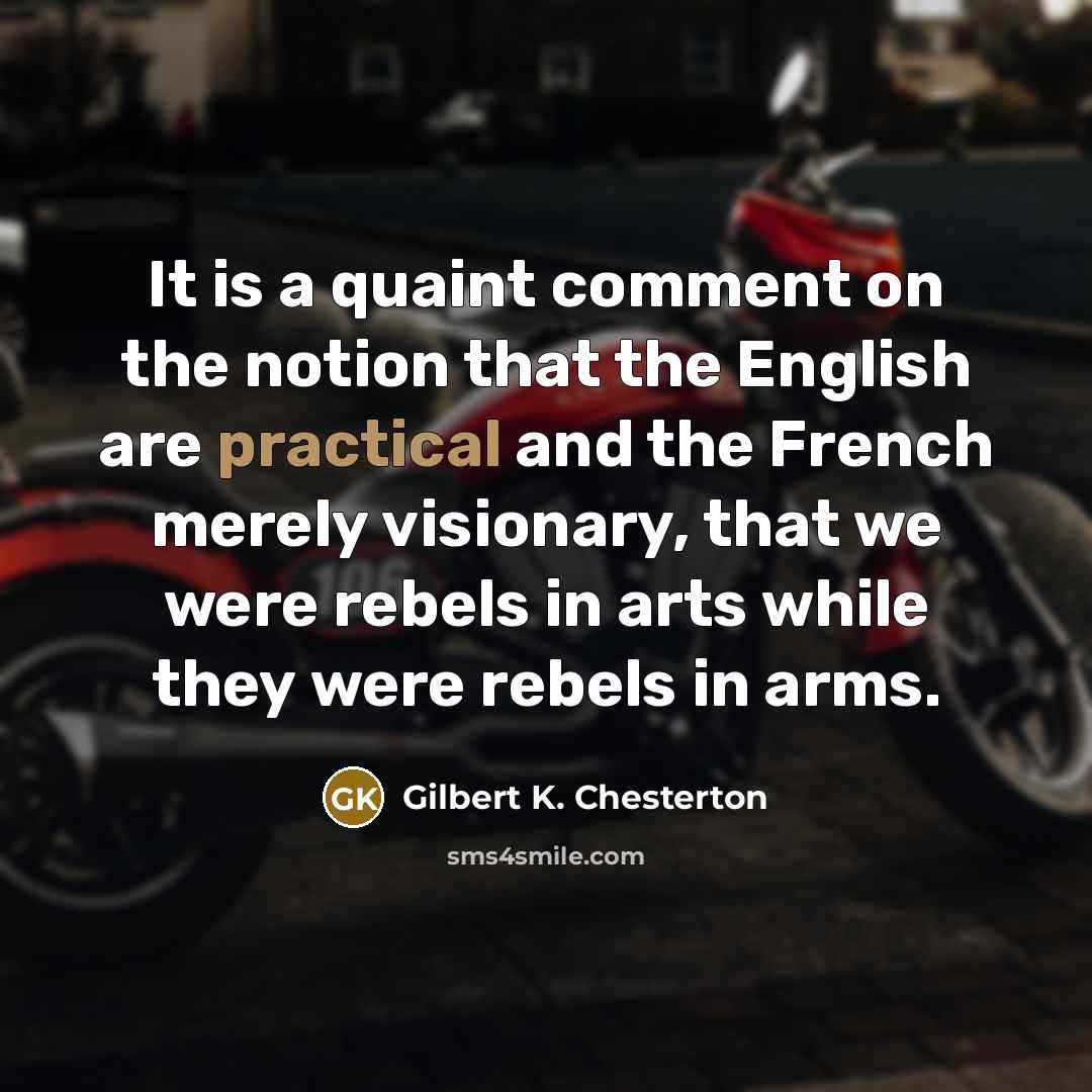 “It is a quaint comment on the notion that the…” quote by Gilbert K. Chesterton