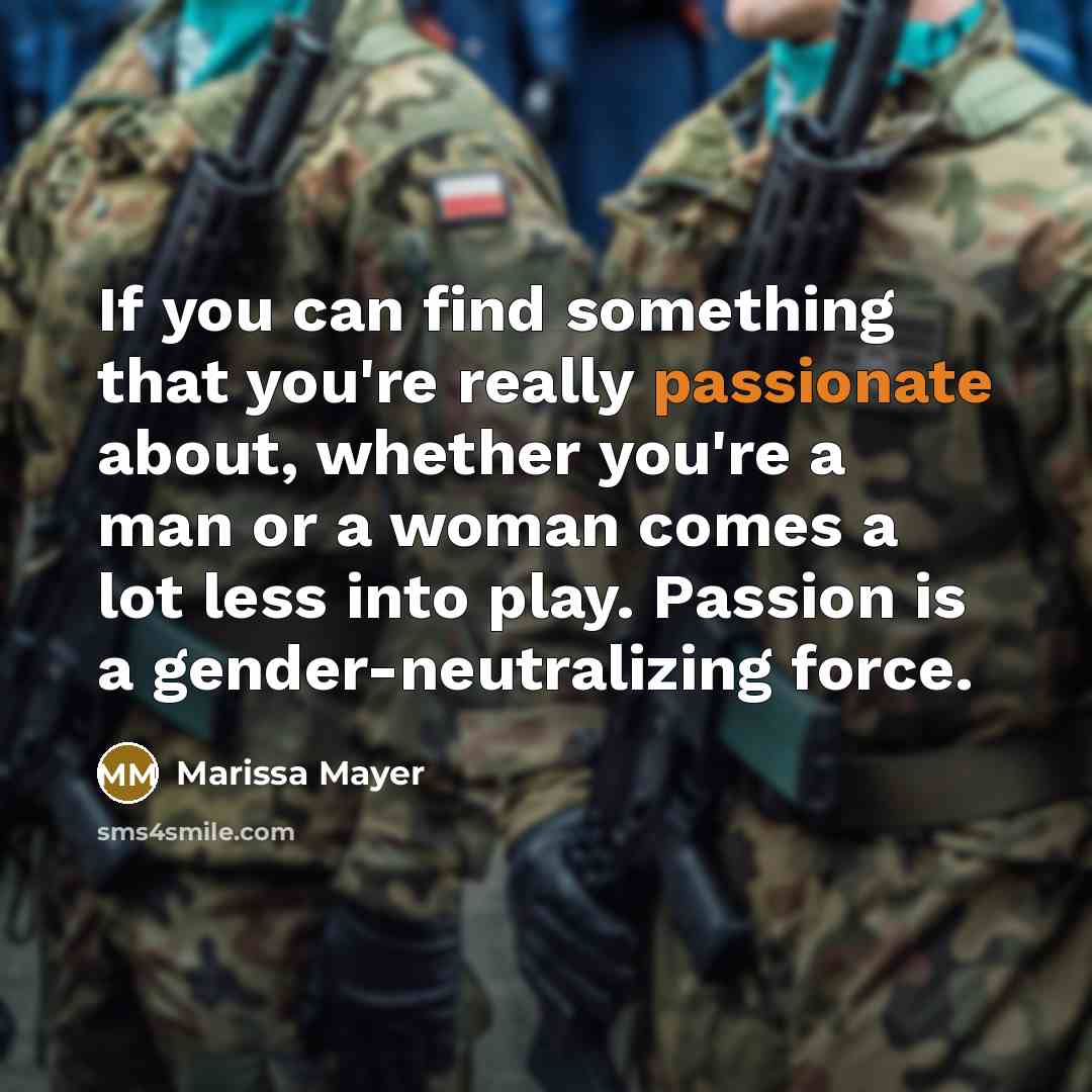 “If you can find something that you're really passionate about,…” quote by Marissa Mayer