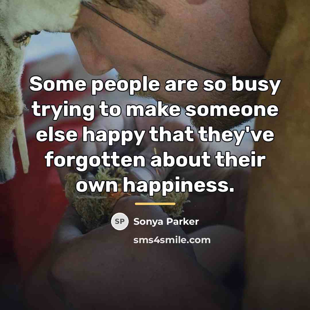 “Some people are so busy trying to make someone else…” quote by Sonya Parker