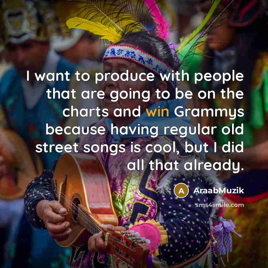 “I want to produce with people that are going to…” quote by AraabMuzik