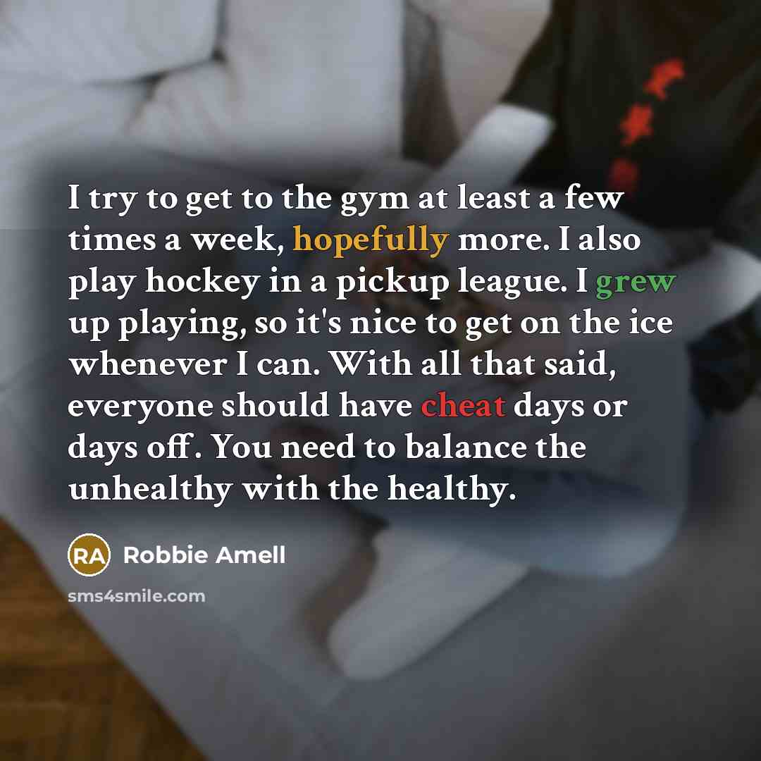 “I try to get to the gym at least a…” quote by Robbie Amell