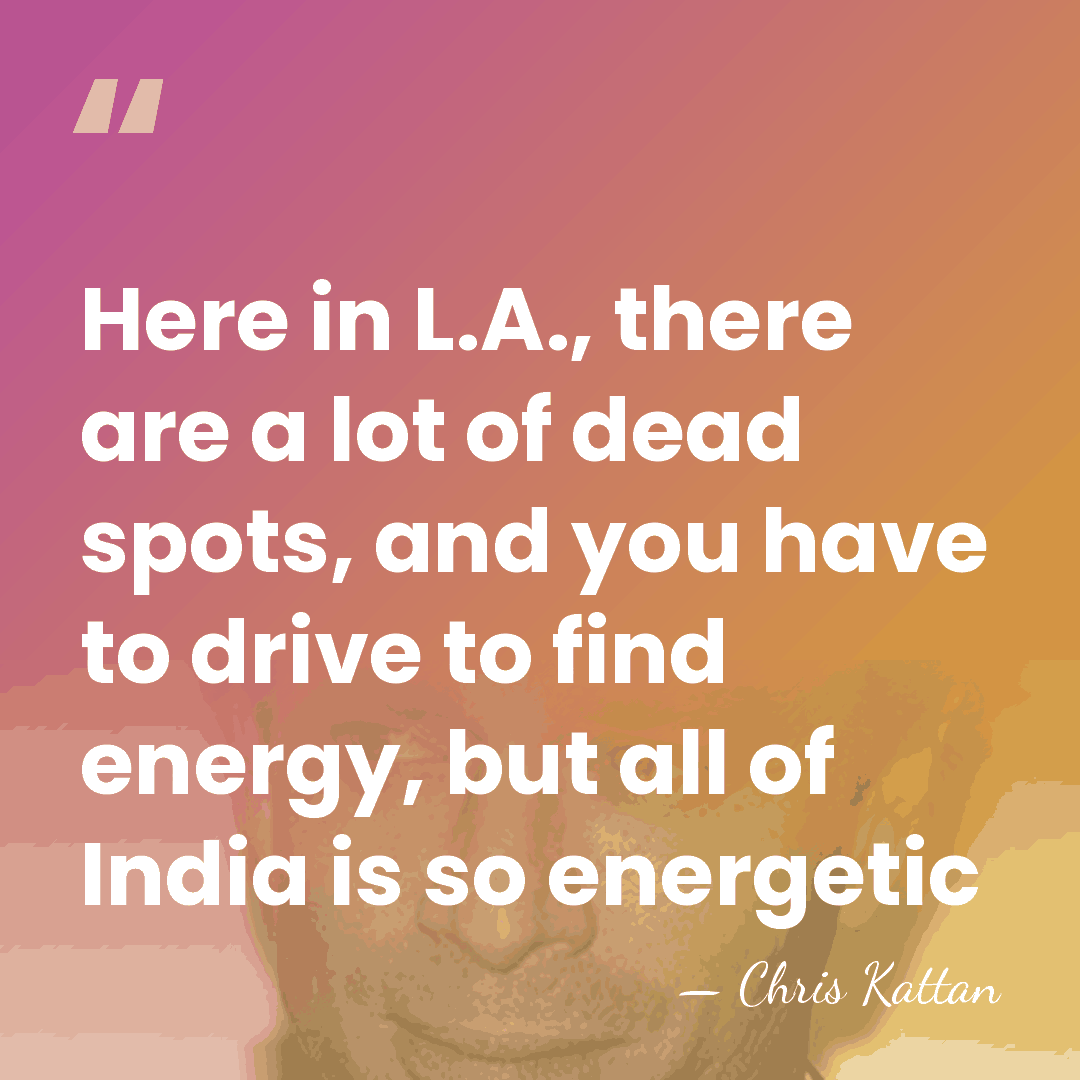 Here in L.A., there are a lot of dead spots, and you&hellip; - Chris Kattan