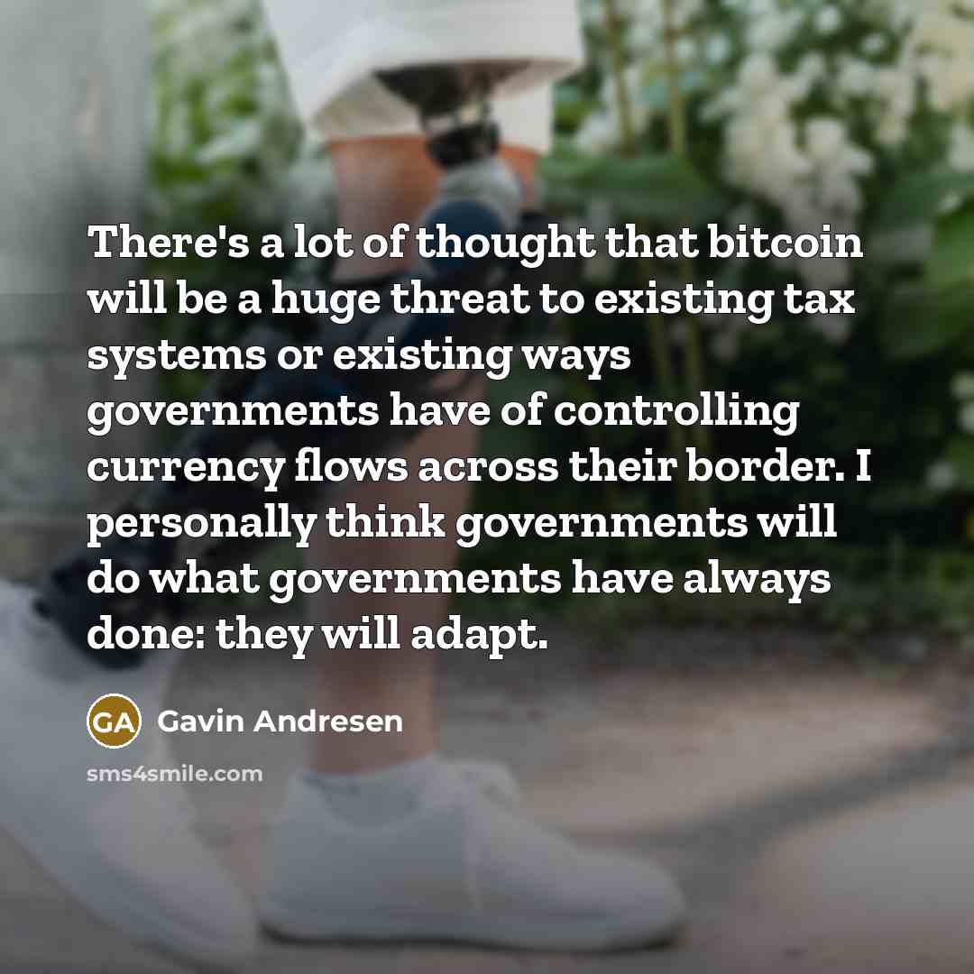 “There's a lot of thought that bitcoin will be a…” quote by Gavin Andresen