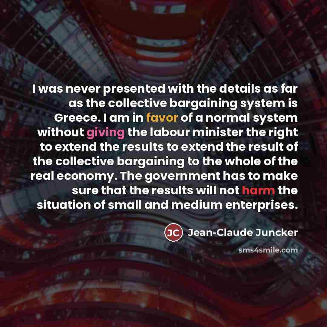 “I was never presented with the details as far as…” quote by Jean-Claude Juncker