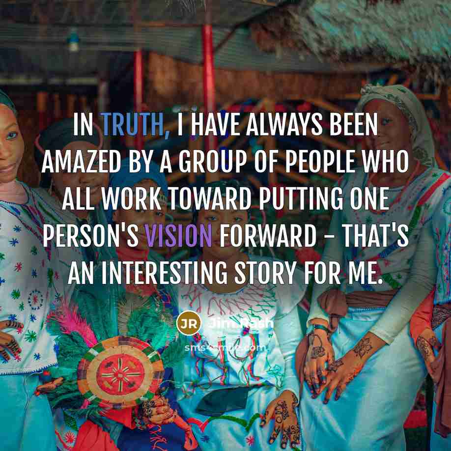 “In truth, I have always been amazed by a group…” quote by Jim Rash