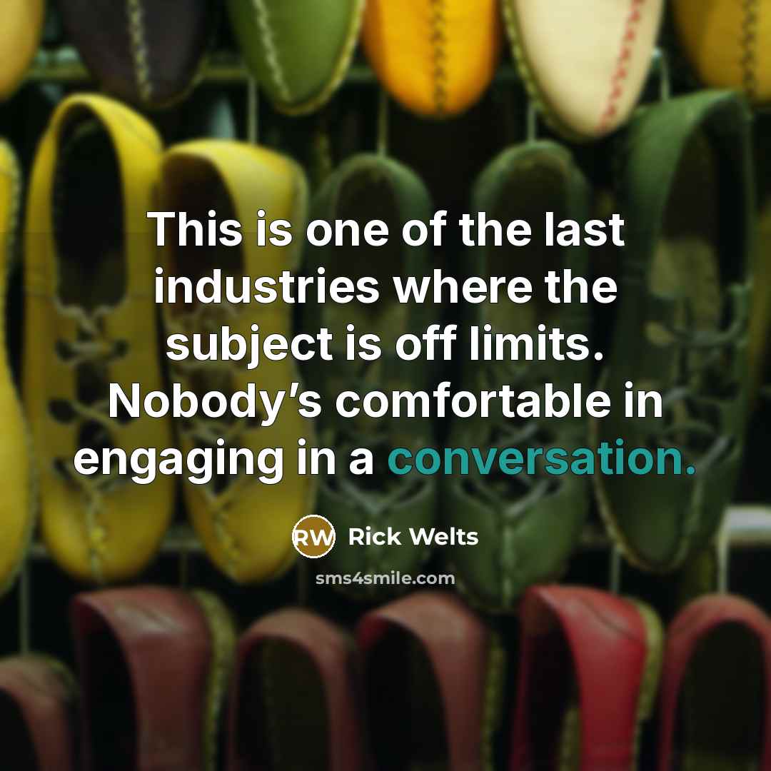“This is one of the last industries where the subject…” quote by Rick Welts