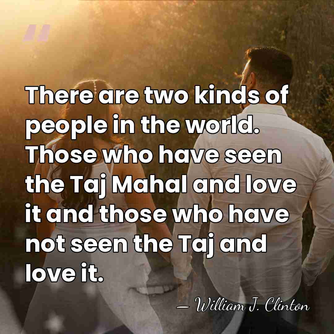 There are two kinds of people in the world. Those who have&hellip; - William J. Clinton