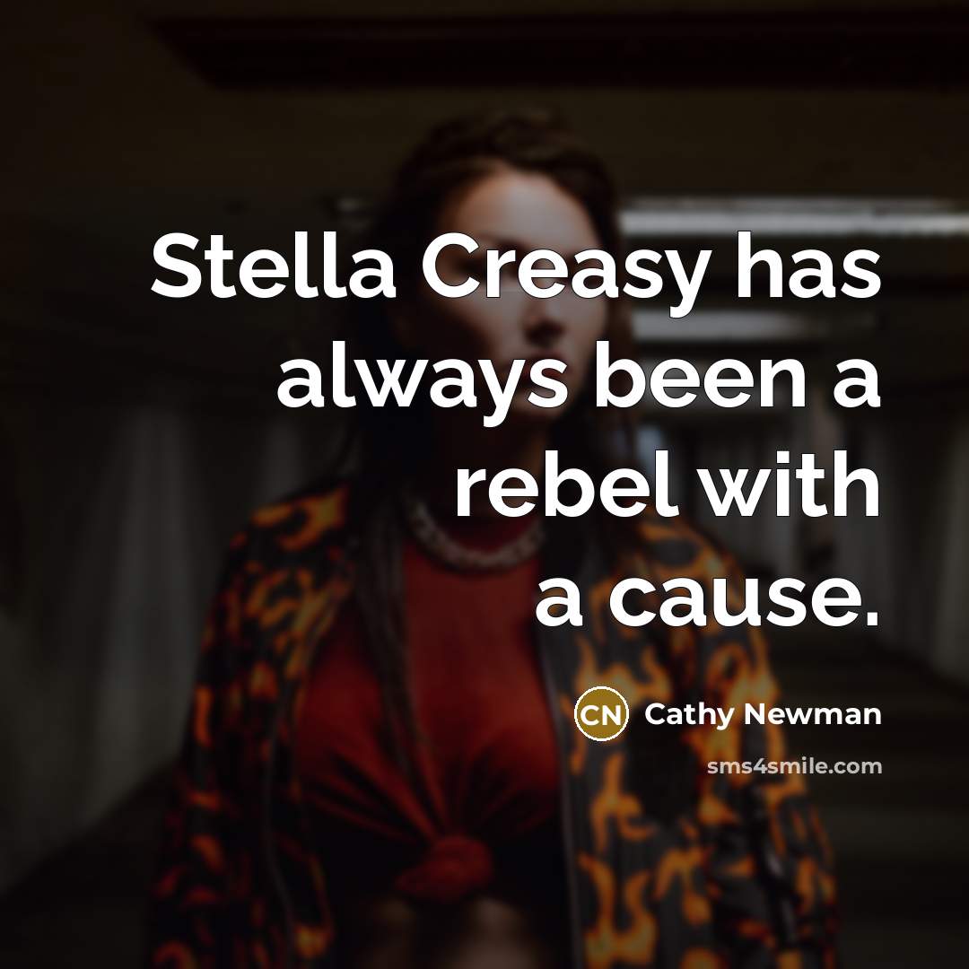 “Stella Creasy has always been a rebel with a cause.…” quote by Cathy Newman
