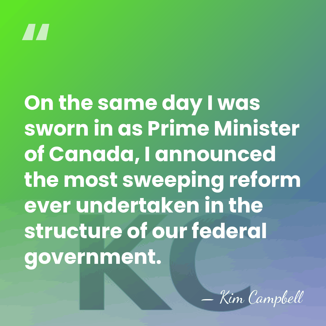 On the same day I was sworn in as Prime Minister of&hellip; - Kim Campbell