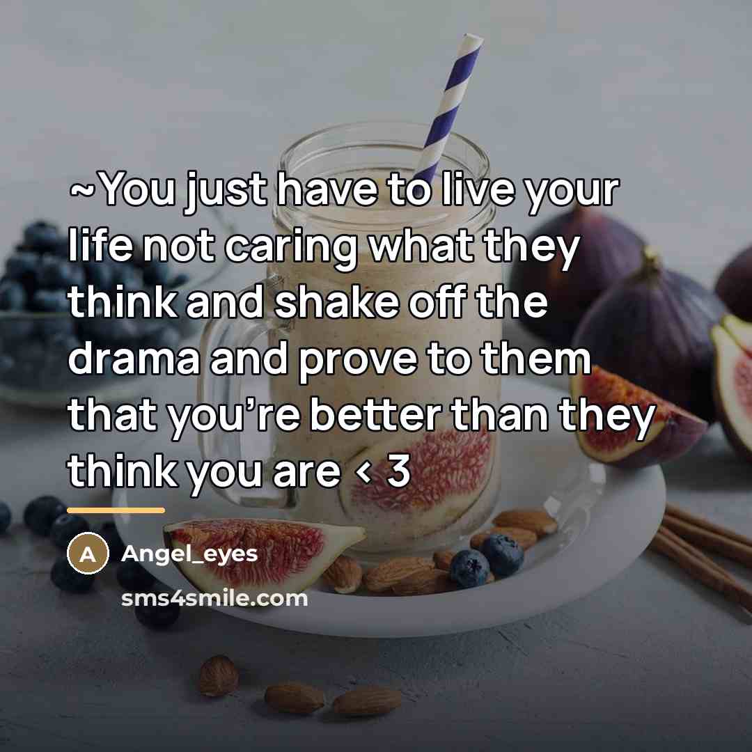 “~You just have to live your life not caring what…” quote by Angel_eyes