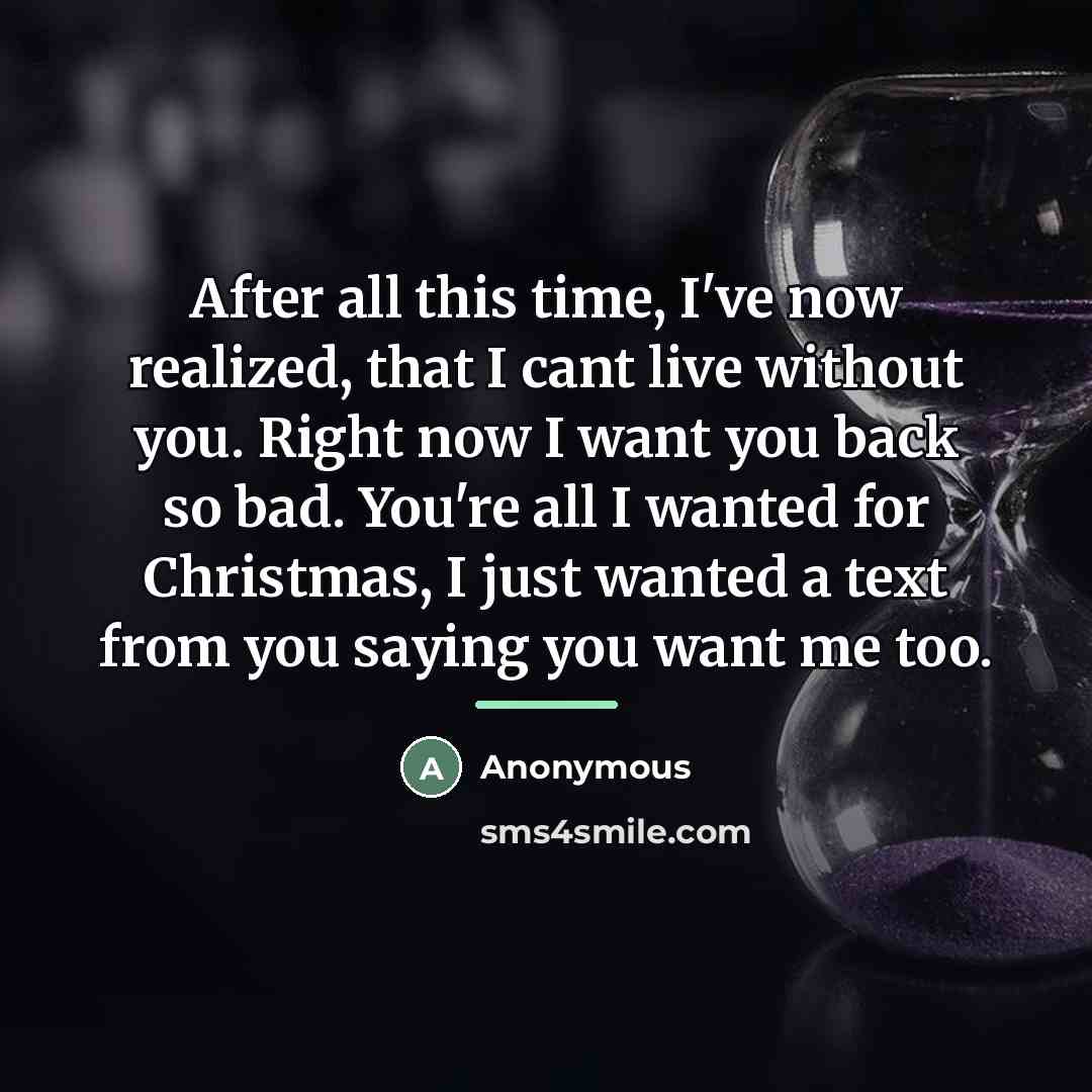 “After all this time, I've now realized, that I cant…” quote by Anonymous