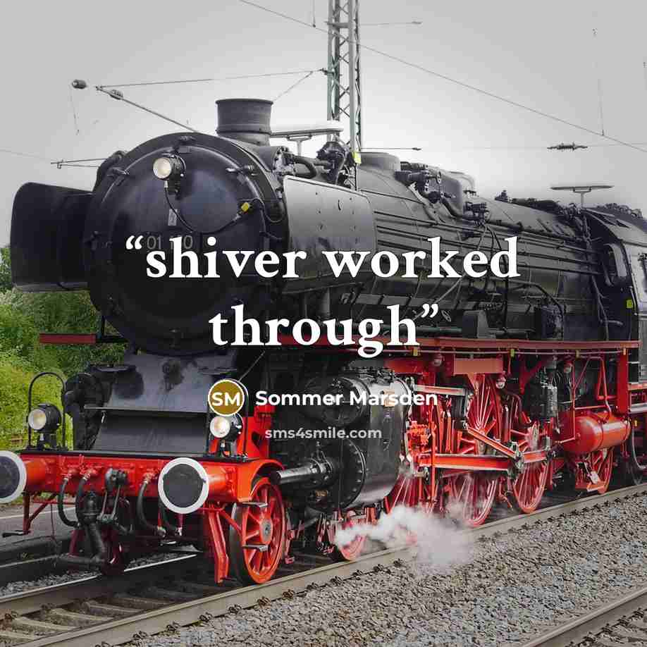 “shiver worked through” quote by Sommer Marsden