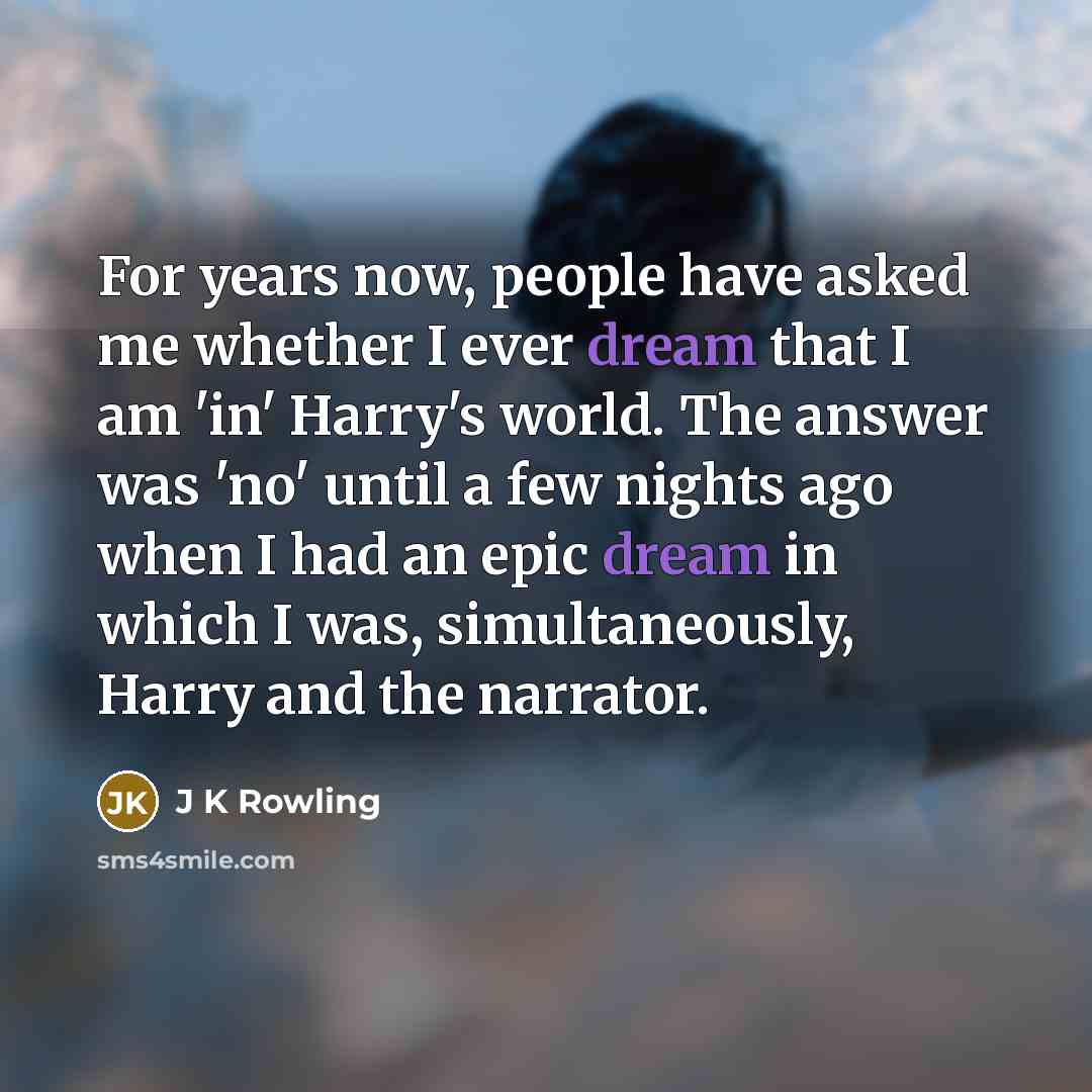 “For years now, people have asked me whether I ever…” quote by J K Rowling