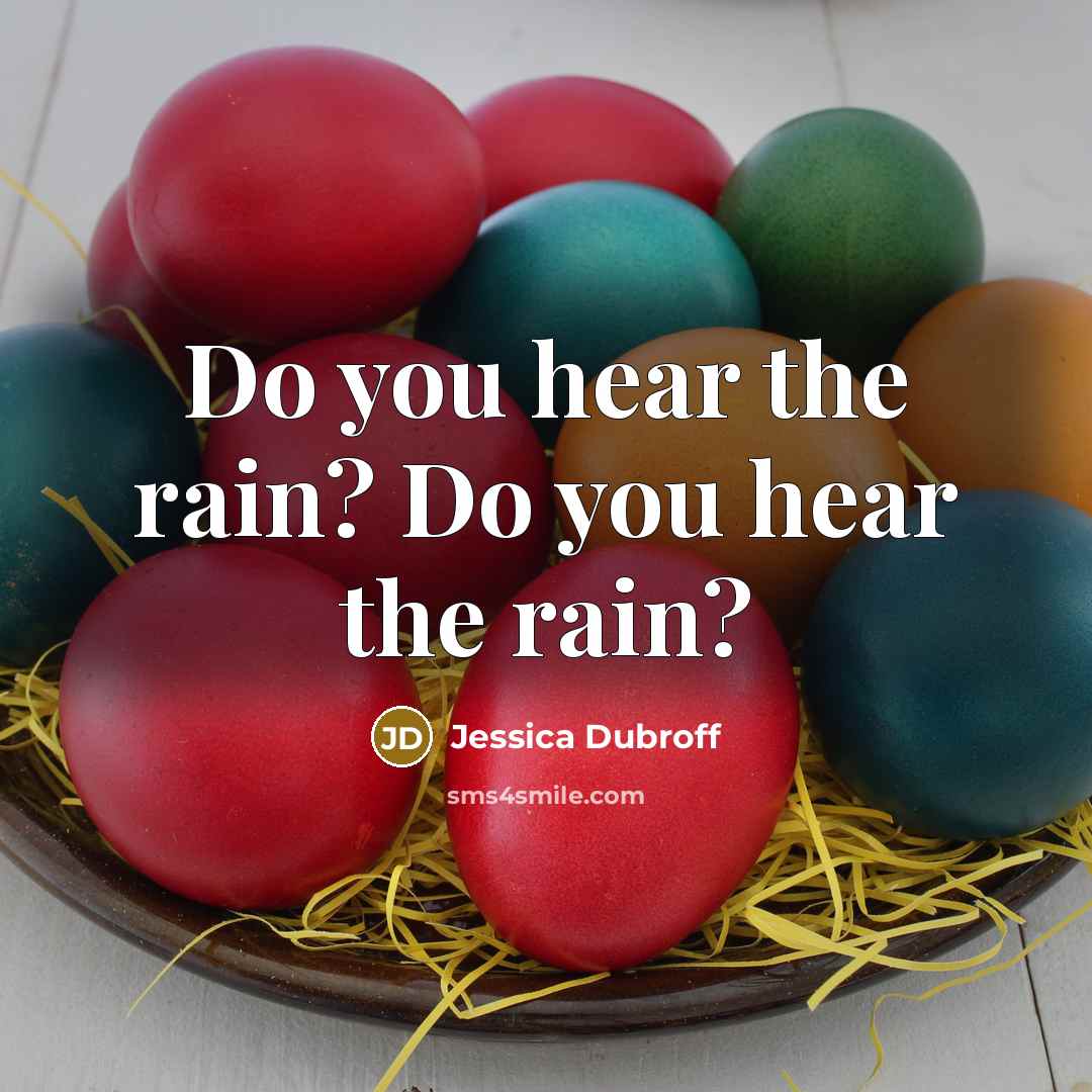 “Do you hear the rain? Do you hear the rain?” quote by Jessica Dubroff