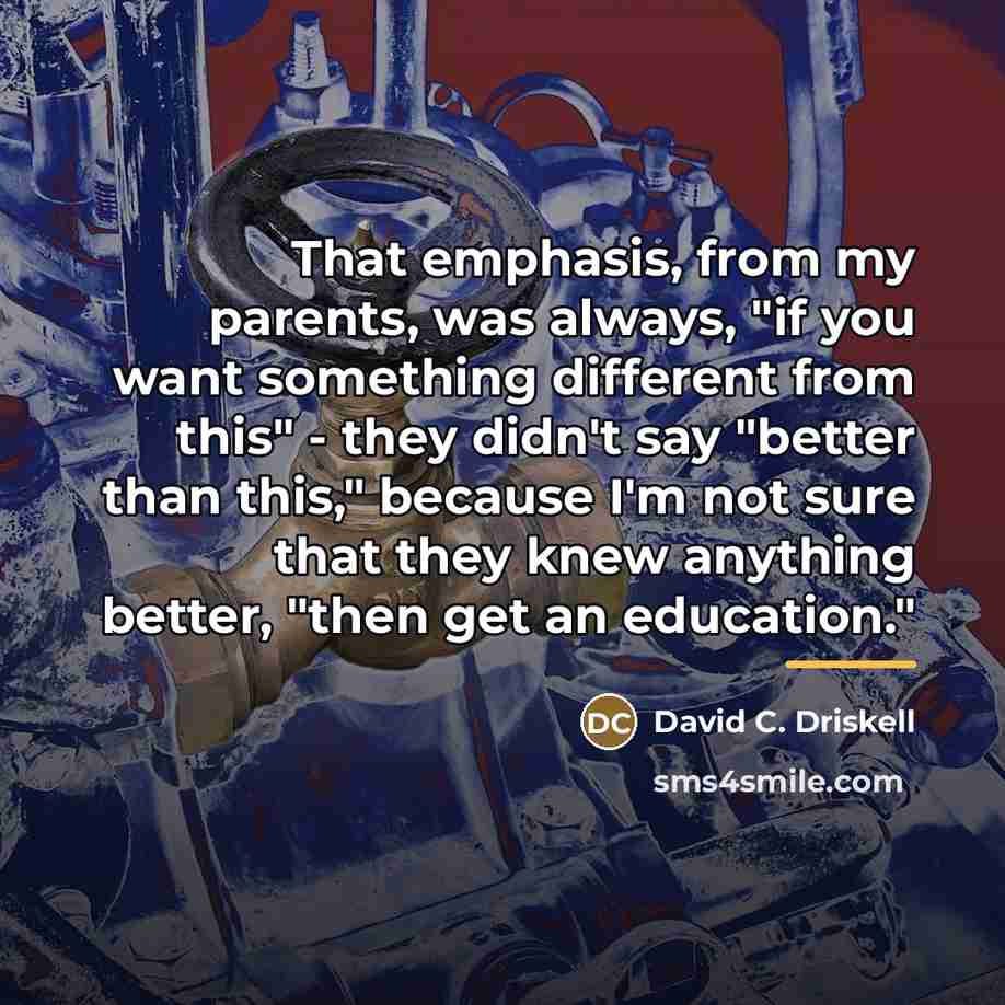 “That emphasis, from my parents, was always, "if you want…” quote by David C. Driskell