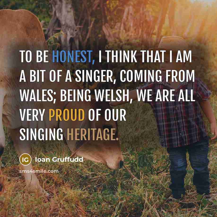 “To be honest, I think that I am a bit…” quote by Ioan Gruffudd