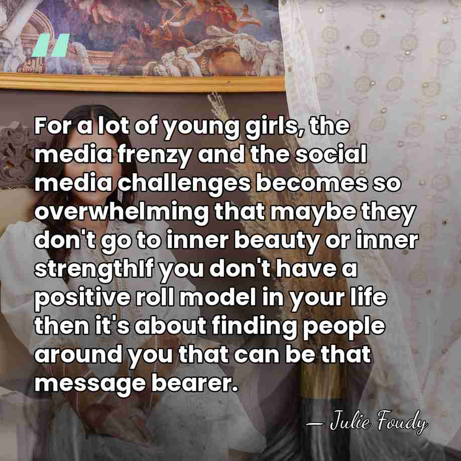 For a lot of young girls, the media frenzy and the social media challenges&hellip; - Julie Foudy