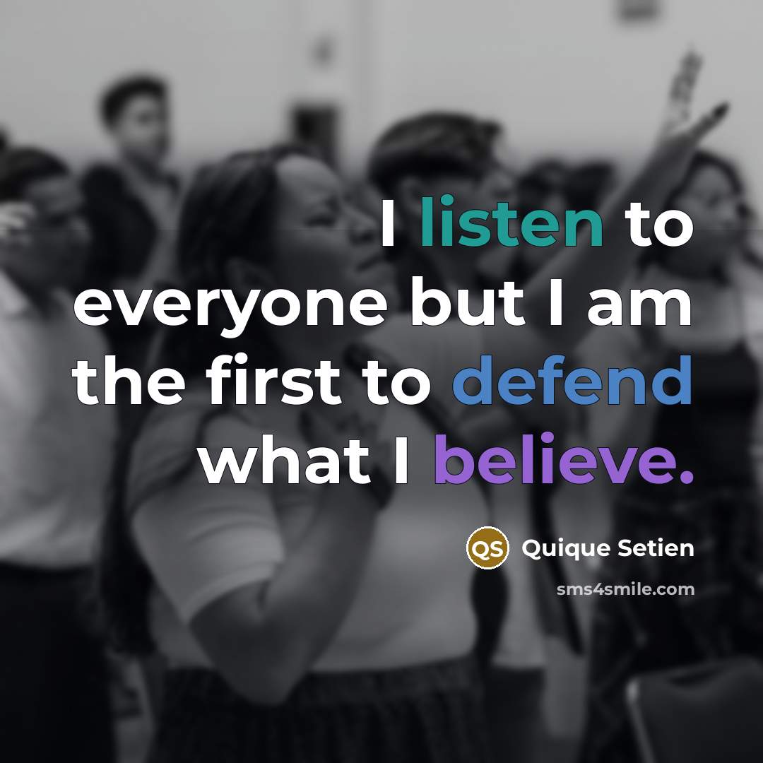 “I listen to everyone but I am the first to…” quote by Quique Setien